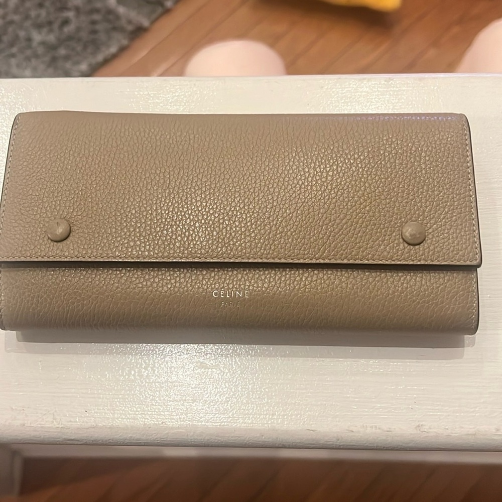 Celine Long Flap Wallet - Picture 1 of 11